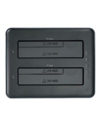 Док-станция для 2 HDD Orico 5528C3-C-GY 10Gbps USB-C/USB3.1 черная