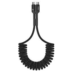 Кабель-зарядка Type-C на Type-C Baseus Fish Eye 100W 1м (P10320203111-00) черный