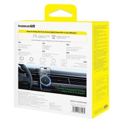 Держатель в автомобиль магнитный Baseus MagPro Series II 15W (C40172900121-00) черный