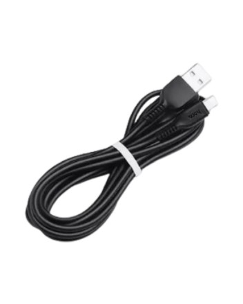  Usb Кабель-зарядка Micro Hoco X20 Flash 2м силиконовый чёрный