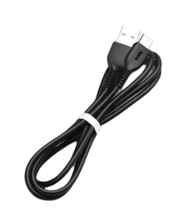  Usb Кабель-зарядка Type-C Hoco X20 Flash 3A 1м силиконовый чёрный