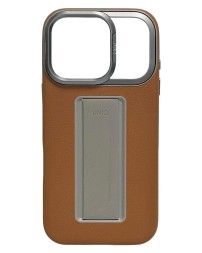 Накладка для i-Phone 17 Pro Uniq Heldro Pro Magsafe коричневая