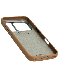 Накладка для i-Phone 17 Pro Uniq Heldro Pro Magsafe коричневая