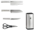 Набор кухонных ножей HuoHou Stainless steel kitchen Knife set (HU0095) серебристый