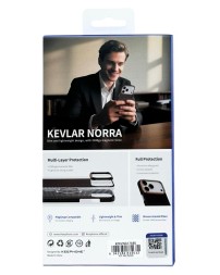 ΠΠ°ΠΊΠ»Π°Π΄ΠΊΠ° Π΄Π»Ρ i-Phone 17 Air Keephone Kevlar Norra MagSnap (Midas) ΠΊΠΎΡΠΈΡΠ½Π΅Π²ΡΠΉ