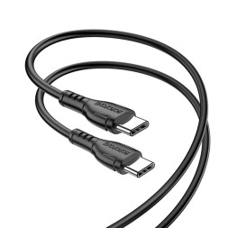 Usb Кабель-зарядка Type-C на Type-C Borofone BX51 Trumph 3A 60W 1м силиконовый черный
