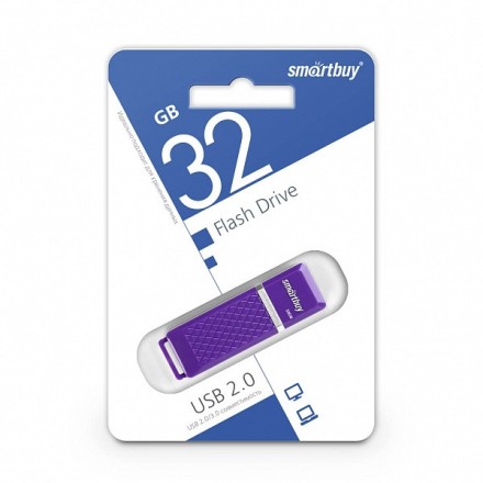  USB флеш накопитель Smartbuy 32GB Quartz Violet (SB32GBQZ-V)