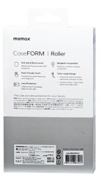 Накладка для i-Phone 17 Pro Max Momax Roller Magsafe с подставкой черный