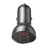  Автомобильное заряд. устр. Baseus Digital Display 2USB 2.4A 24W CCBX-0G черное