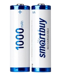 Аккумулятор NiMh Smartbuy AA/2BL 1000 mAh (24/240) (SBBR-2A02BL1000)