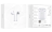  Беспроводные наушники TWS Hoco EW02 BT5.1/30mAh/3ч белые