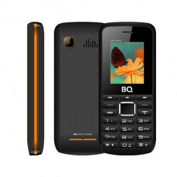 Мобильный телефон BQ One Power (BQ-1846) 1.77&quot;/128x160/2000mAh/Mini-SIM/2G/MicroSD черно-оранжевый