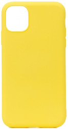 Чехол-накладка  iPhone 12 mini Silicone icase  №04 желтая