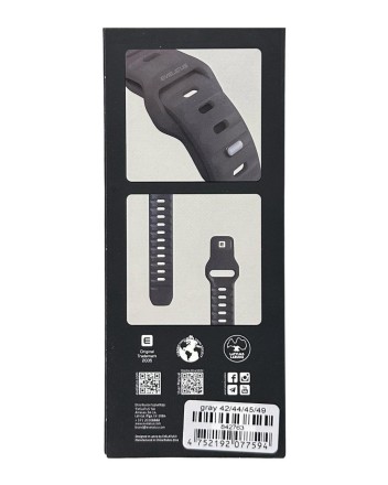  Сменный браслет Evelatus для Apple Watch 42-44-45-49mm тёмно-серый