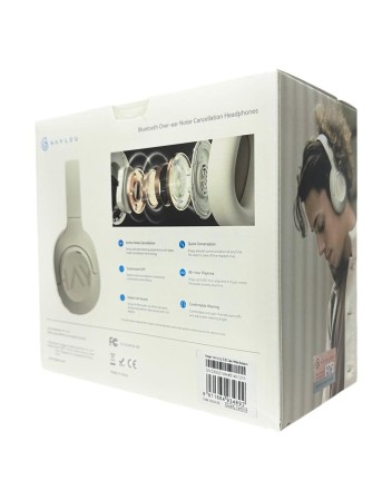  Стереонаушники Bluetooth полноразмерные Haylou S30 ANC белые