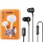  Наушники с микрофоном Remax RM-510i Lightning черные