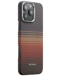 Накладка для i-Phone 16 Pro Max 6.9&quot; Pitaka Tactile Woven case (Sunset)