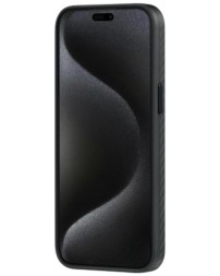 Накладка для i-Phone 15 Pro Max 6.7&quot; Pitaka MagEZ Case Pro 4 1500D черно-серый, кевлар(арамид)