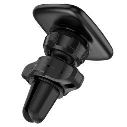 Держатель в автомобиль в воздуховод Hoco CA65 магнитный черный