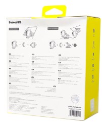 Держатель в автомобиль на торпеду Baseus Ultra Control Pro Series C40351600113-00 черный
