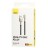  Usb Кабель-зарядка Lightning Baseus Cafule 25см (CALJK-01) 2.4A черный