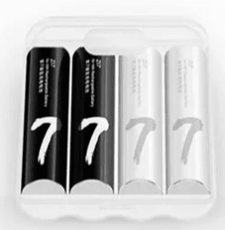 Аккумуляторные батарейки ZMI ZI7 AAA 700mAh (4шт) (NQD4003RT) черно-белые