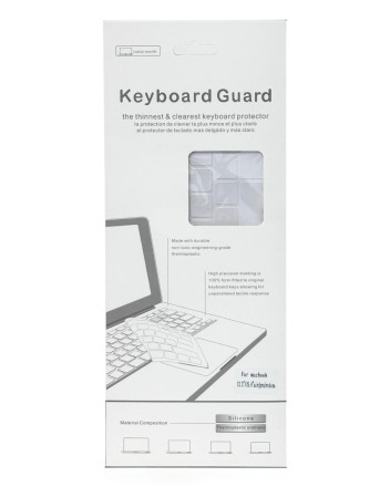  Защитная накладка на клавиатуру для MacBook Air 13&quot;/15&quot; (Air/Pro/Retina) прозрачная
