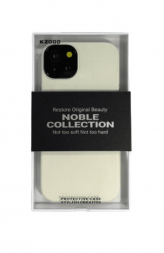 Накладка для i-Phone 14 Plus K-Doo Noble кожаная белая