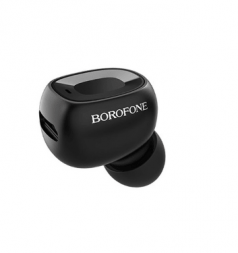 Bluetooth-гарнитура Borofone BC28 Mini BT5.0/40mAh/4ч черная