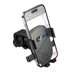 Держатель в автомобиль в воздуховод Hoco H85 с зажимом черный