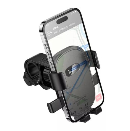  Держатель в автомобиль в воздуховод Hoco H85 с зажимом черный