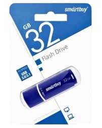 3.0 USB флеш накопитель Smartbuy 32GB Crown Blue (SB32GBCRW-Bl)