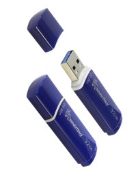 3.0 USB флеш накопитель Smartbuy 32GB Crown Blue (SB32GBCRW-Bl)