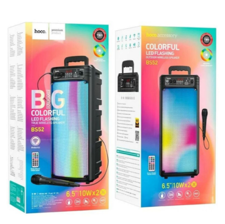  Bluetooth колонка Hoco BS52 Colorful черная