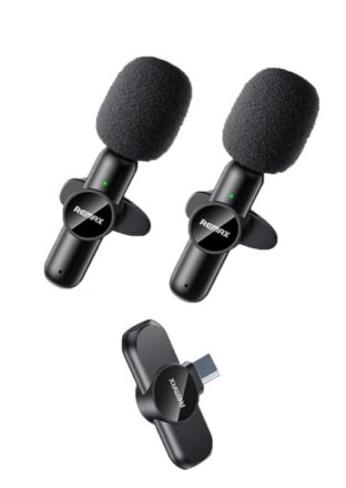  Микрофон Remax K10 Type-C черный