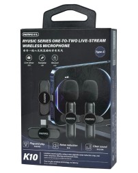 Микрофон Remax K10 Type-C черный