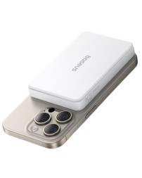 Powerbank Baseus Airpow 2 Qi2 Magnetic 10000mAh 1USB/1C 20W (P1008000213-00) белый