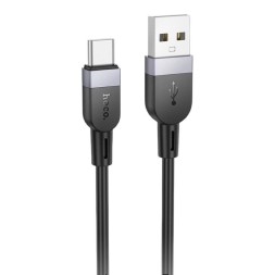 Usb Кабель-зарядка Type-C Hoco X109 3A 3м силиконовый черный