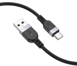 Usb Кабель-зарядка Type-C Hoco X109 3A 3м силиконовый черный