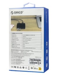 USB3.0 хаб Orico H4928-U3-817-BK USB3.0x4 черный