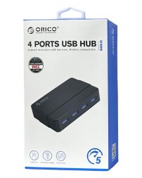 USB3.0 хаб Orico H4928-U3-817-BK USB3.0x4 черный