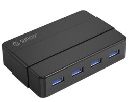 USB3.0 хаб Orico H4928-U3-817-BK USB3.0x4 черный