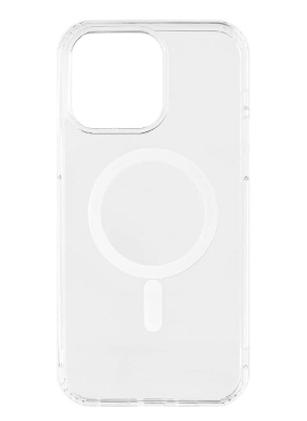  Накладка для i-Phone 16 Pro Max Hoco Magnetic series силикон прозрачный