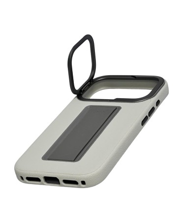  Накладка для i-Phone 17 Pro Uniq Heldro Pro Magsafe серая