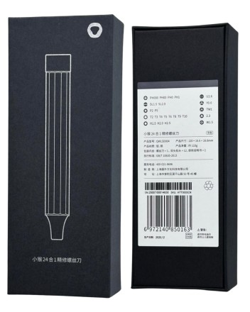  Отвертка электрическая Hoto Precision Screwdriver Kit 24 in 1 (QWLSD004) черная