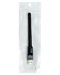 USB-адаптер беспроводной Selenga скорость до 150 Мбит/с с антенной черный