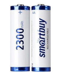 Аккумулятор NiMh Smartbuy AA/2BL 2300 mAh (24/240) SBBR-2A02BL2300