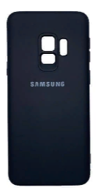  Накладка для Samsung Galaxy S9 Silicone cover без логотипа черная