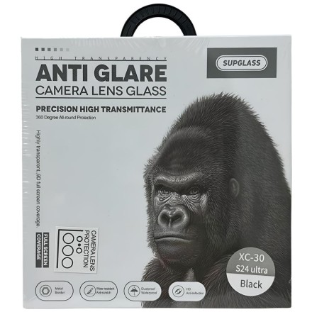  Защитное стекло для задней камеры Supglass XC-30 Samsung S24 Ultra 5pcs черное