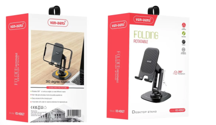  Подставка для телефона Ven-Dens HD027 черная